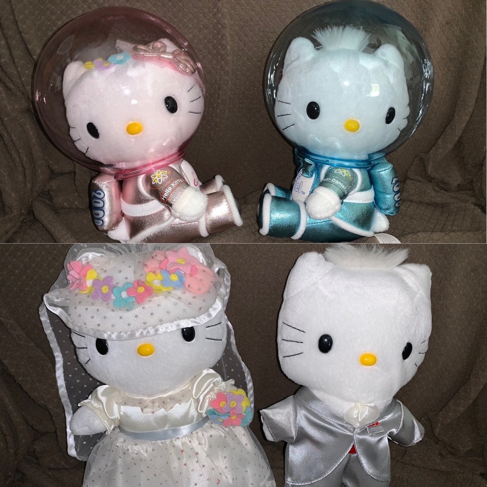 Rare McDonalds Hello Kitty Plush Toys